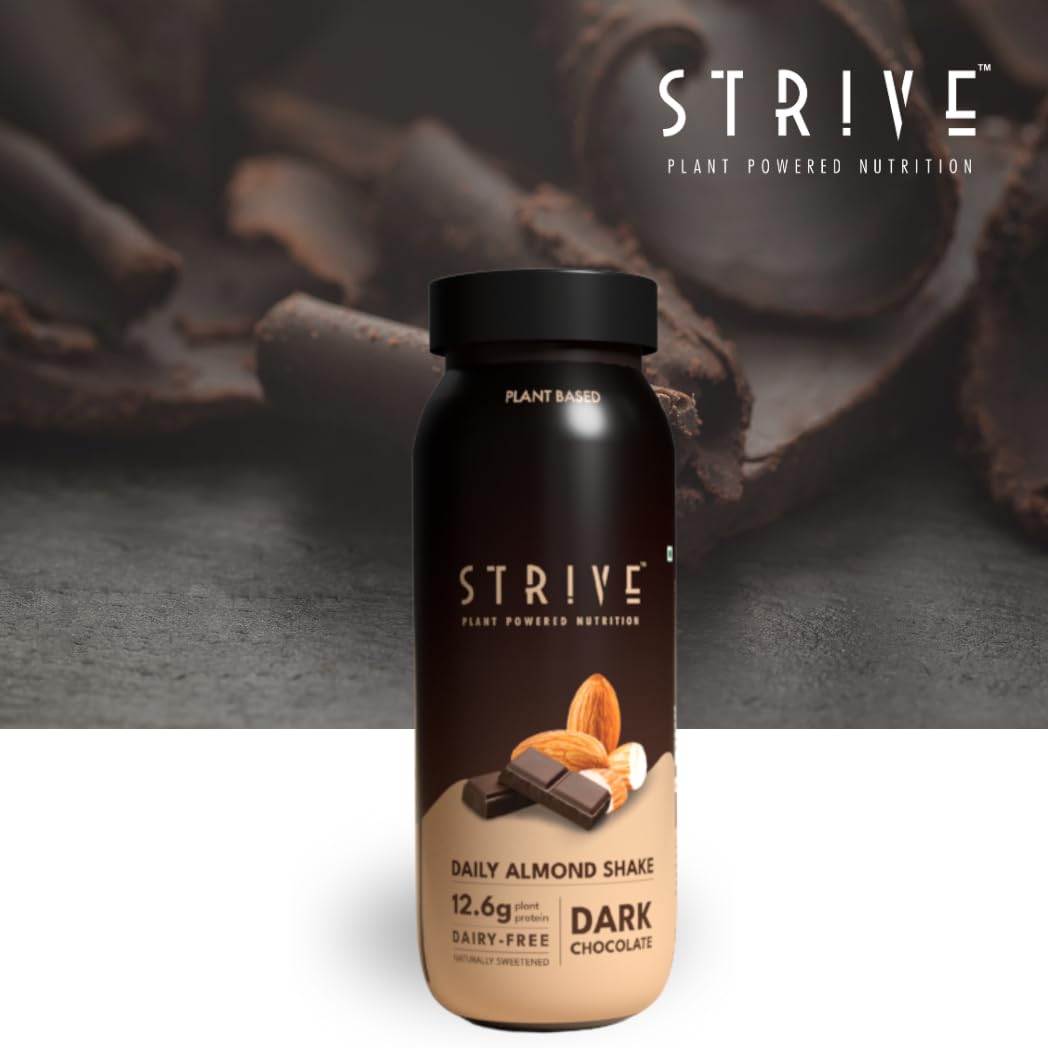 STRIVE 12.6g Protein Shake- Dark Chocolate Almond