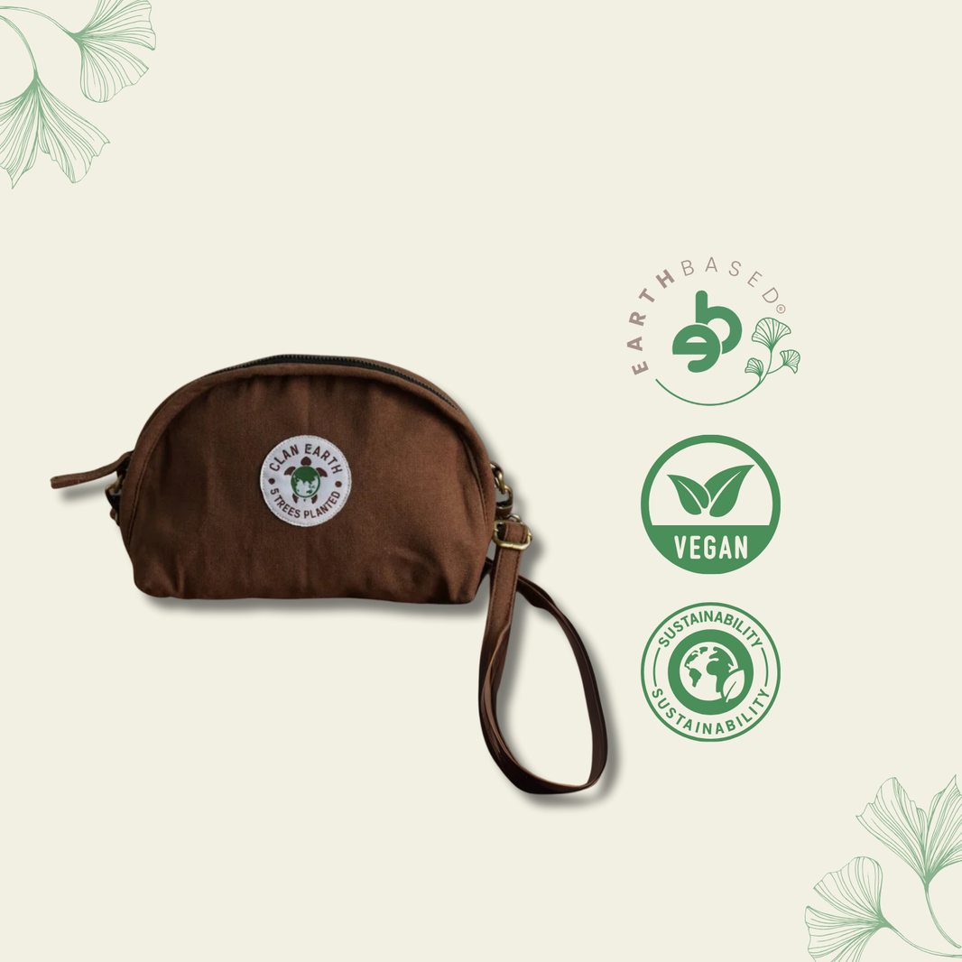 Clan Earth Pika Purse - Walnut brown