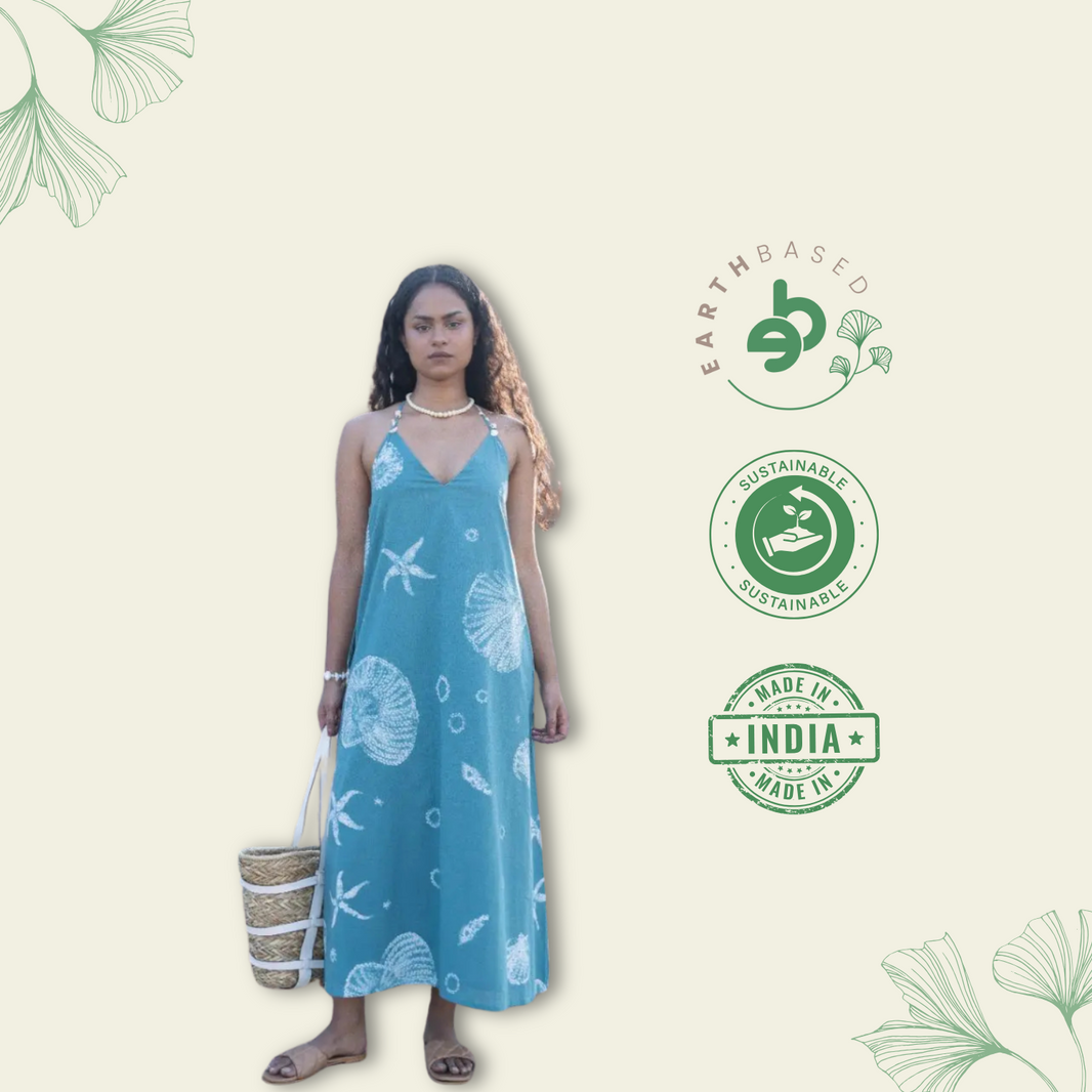 HAWAII HALTER NECK DRESS