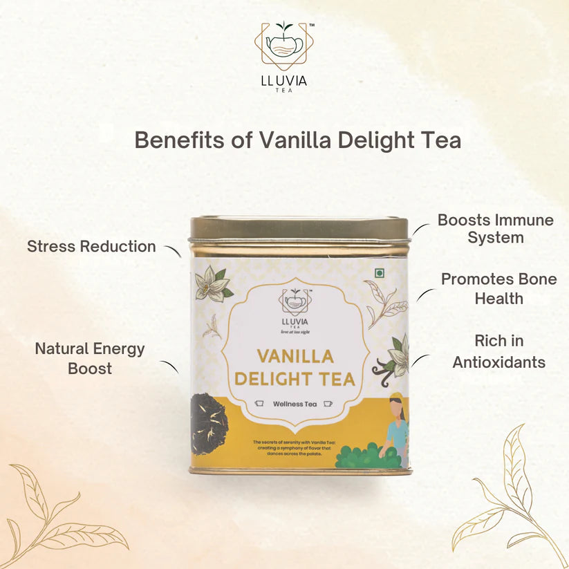 Vanilla Delight Tea by Lluvia Tea