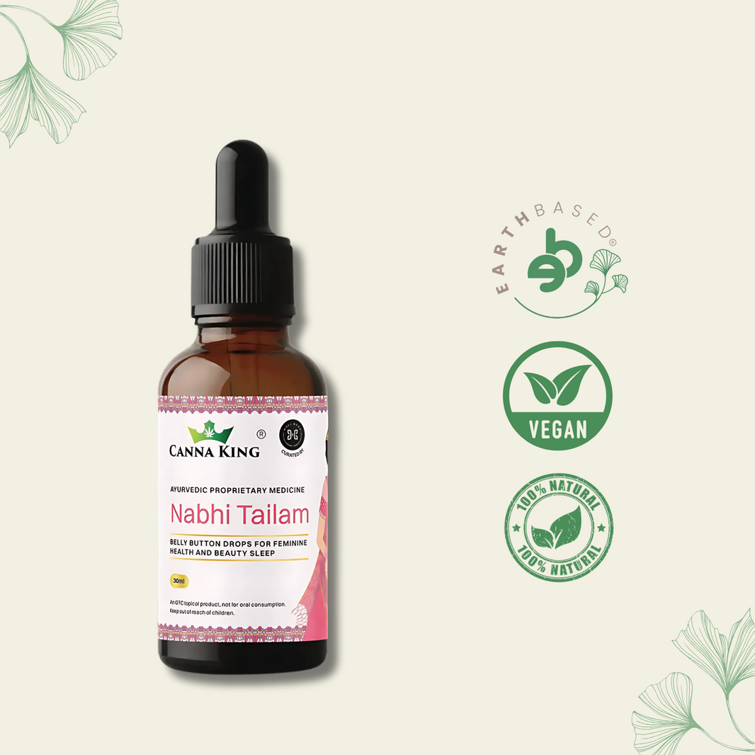 Nabhi Tailam- Belly button drops- 30 ml by Cannaking