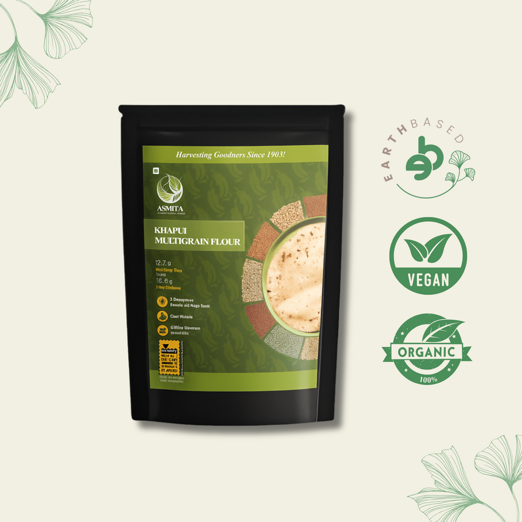 Organic Multigrain Flour | Asmita Organic Farms