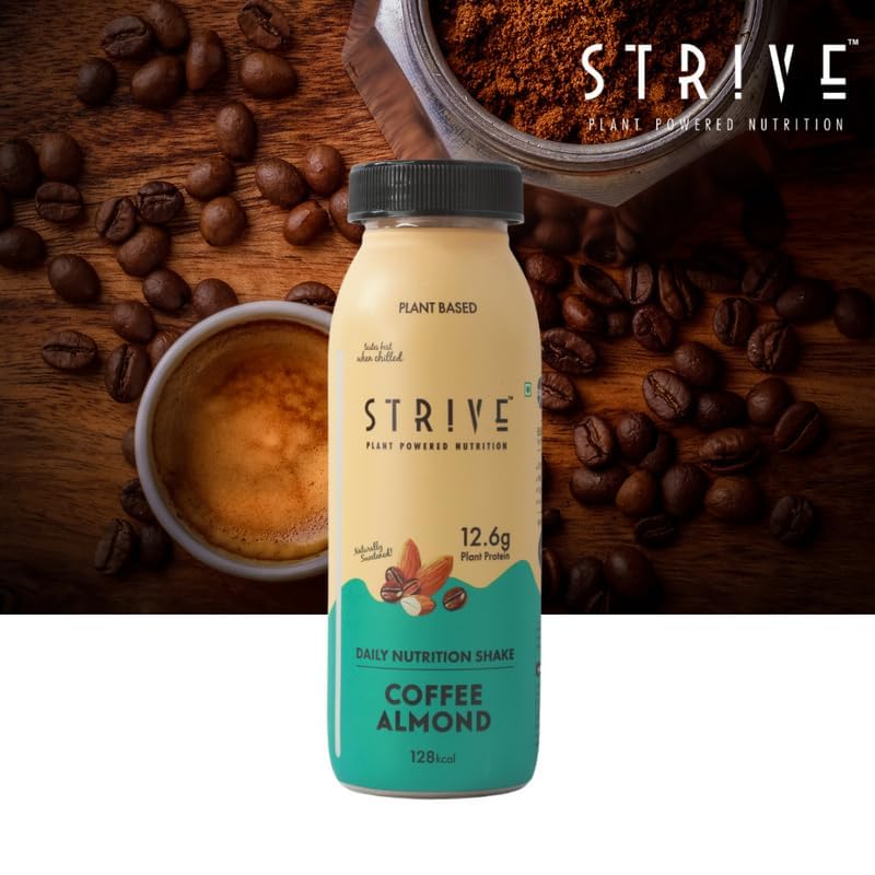 STRIVE 12.6g Protein Shake- Coffee Almond