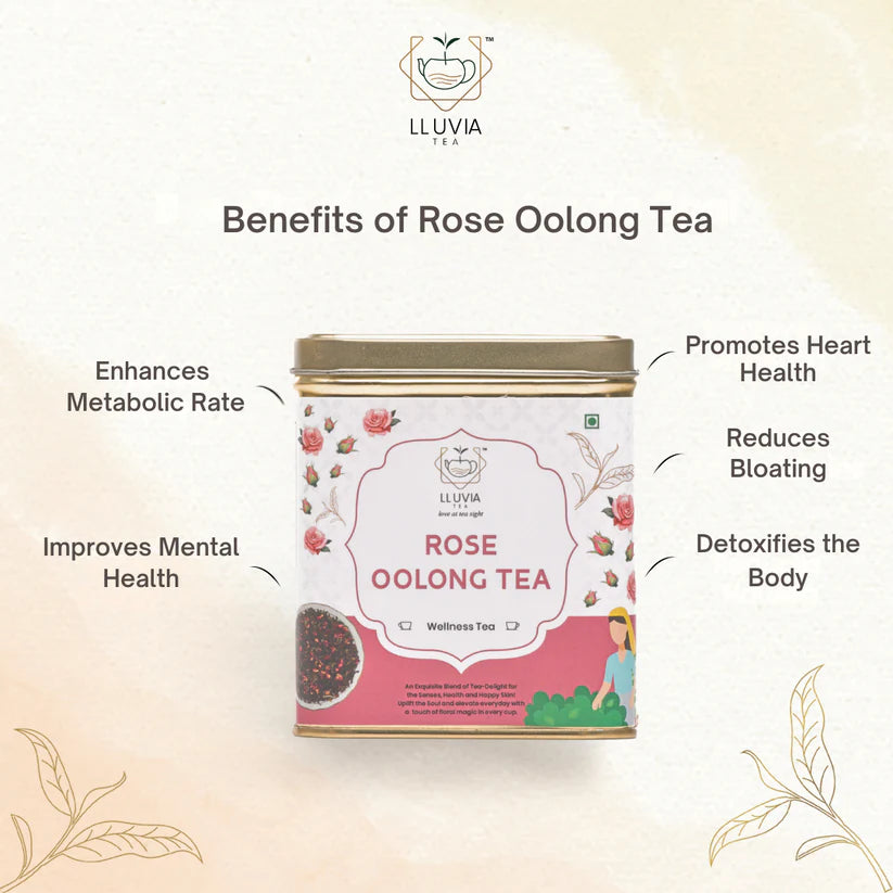 Rose Oolong Tea by Lluvia Tea