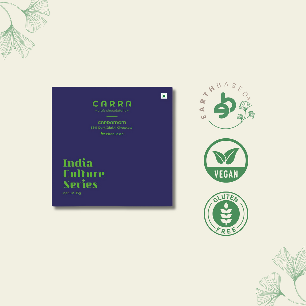 CARRA Cardamom in 55% Dark Chocolate 15G