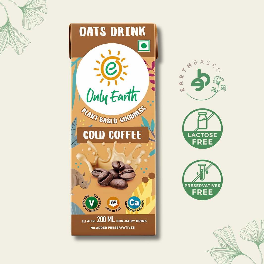 Oats Shake | Cold Coffee by Only Earth