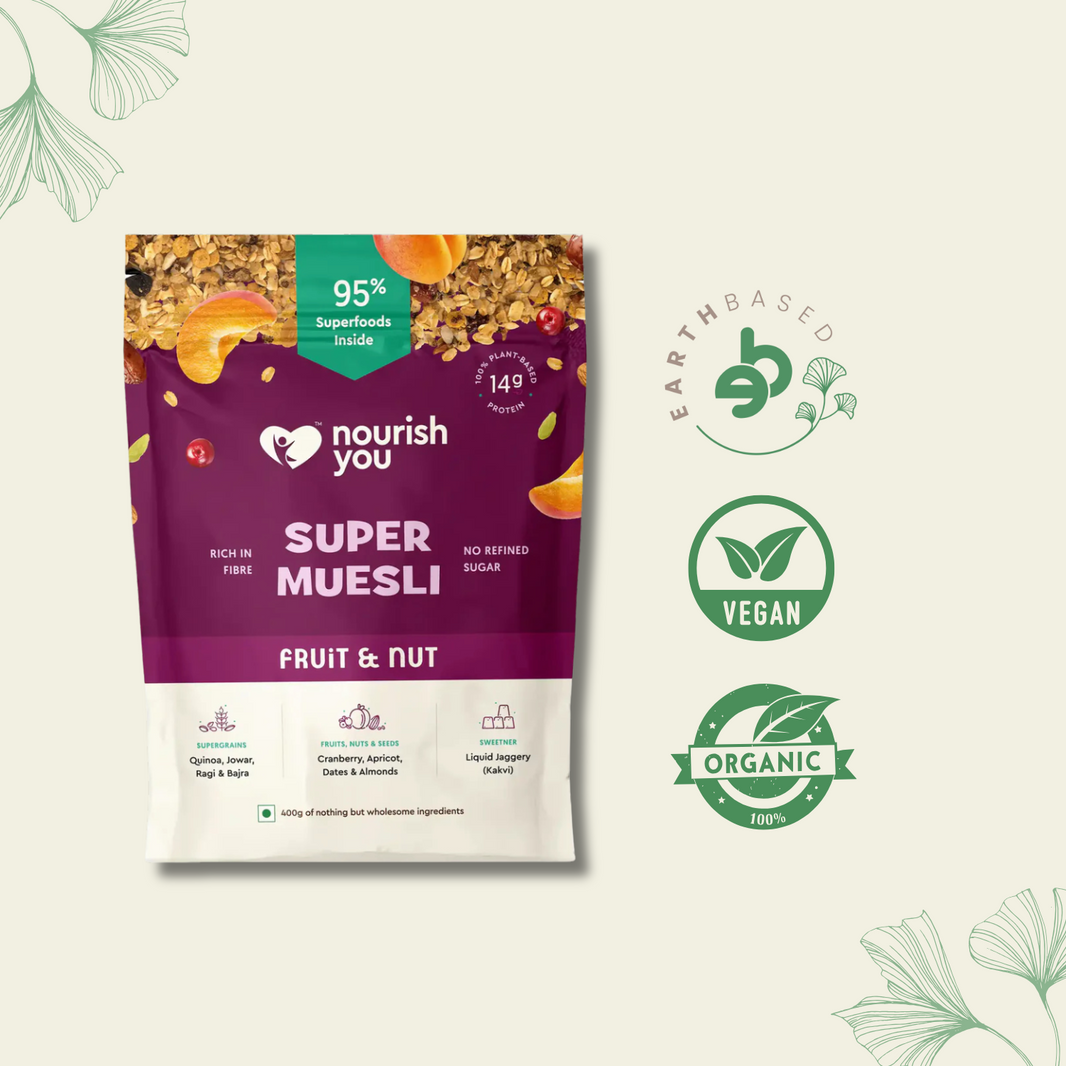 Nourish You Super Muesli Fruit & Nut - 400gm