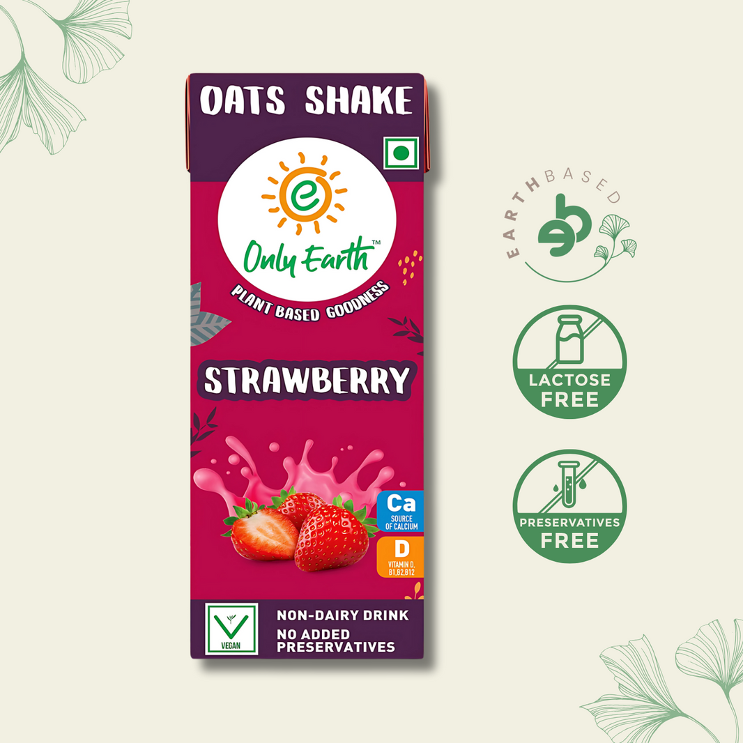 Oats Shake | Strawberry by Only Earth