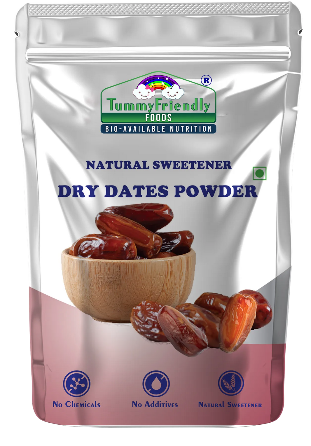 TummyFriendly Foods Dry Dates Powder from Premium Arabian Dates |Kharek Powder Cereal (200 g)