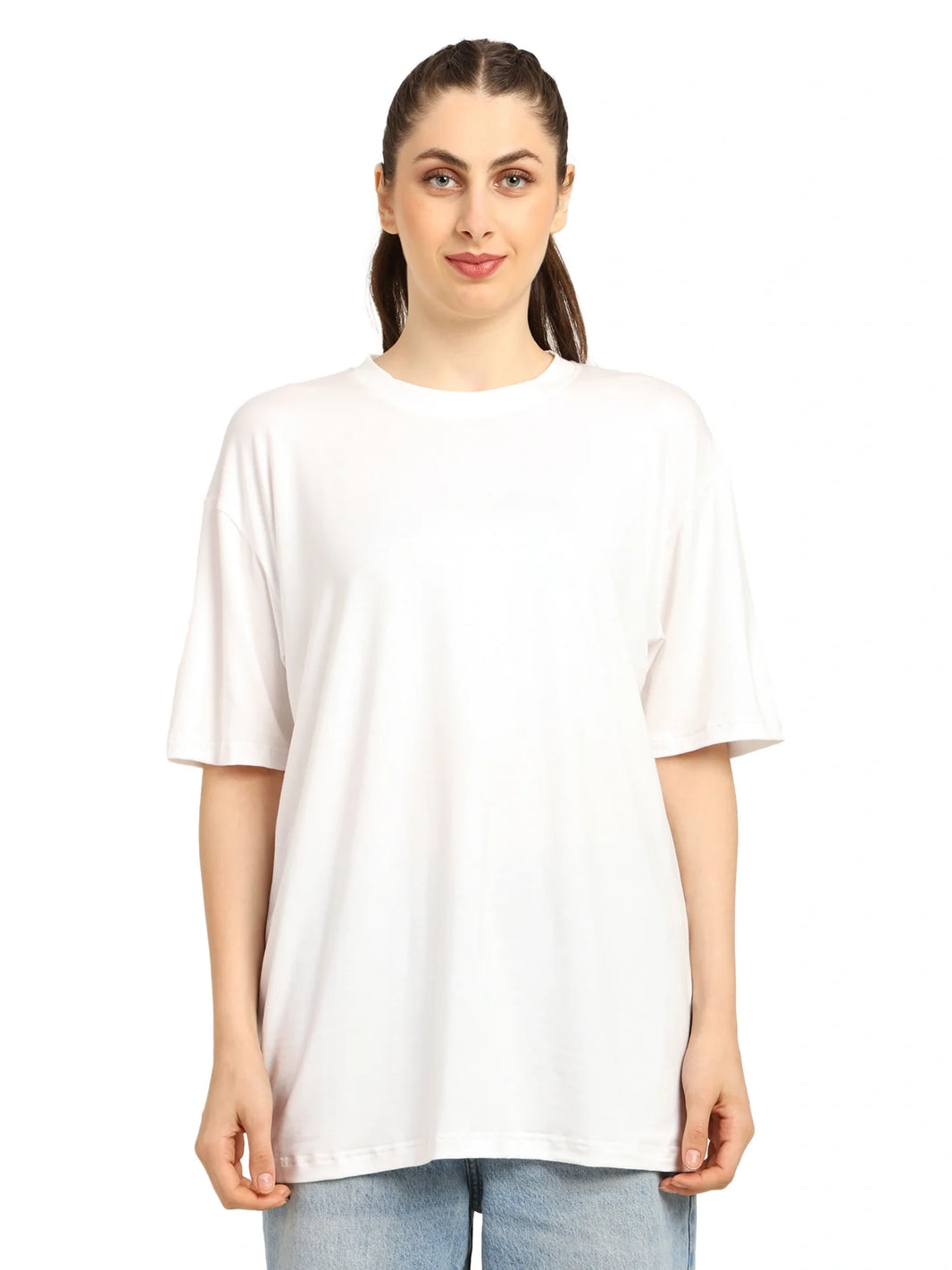 Women Oversized Bamboo T-Shirt – Soft, Breathable & Sustainable