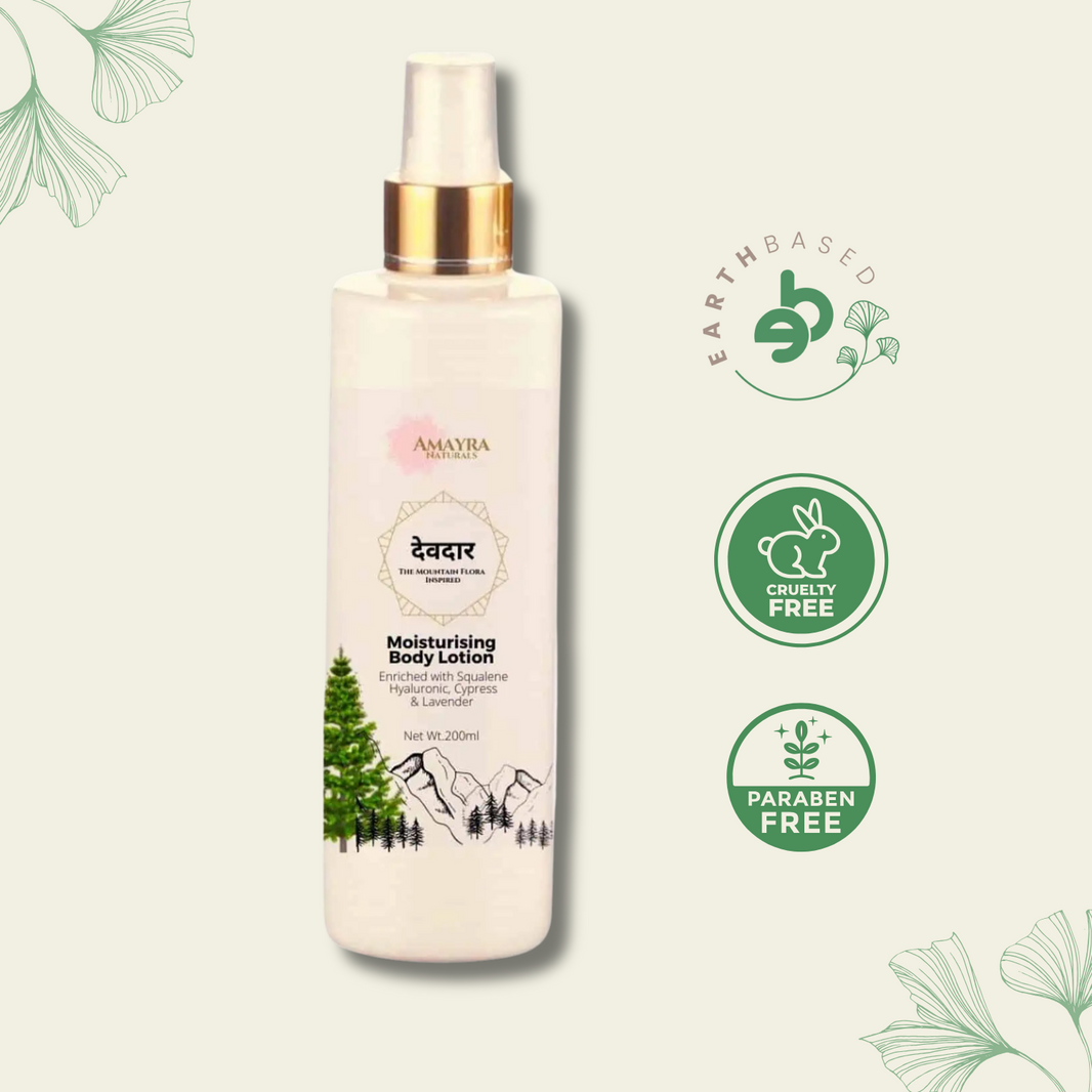 Deodar Moisturising Body Lotion by Amayra Natural