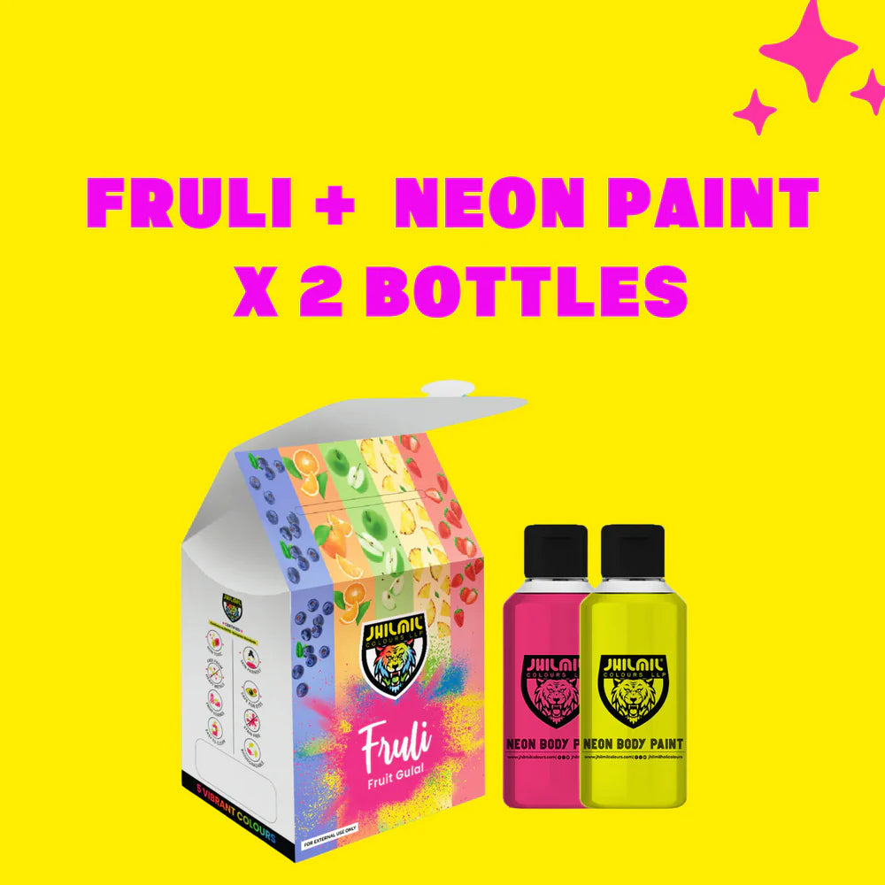 Fruli + 100ml Neon Paint x 2 bottles