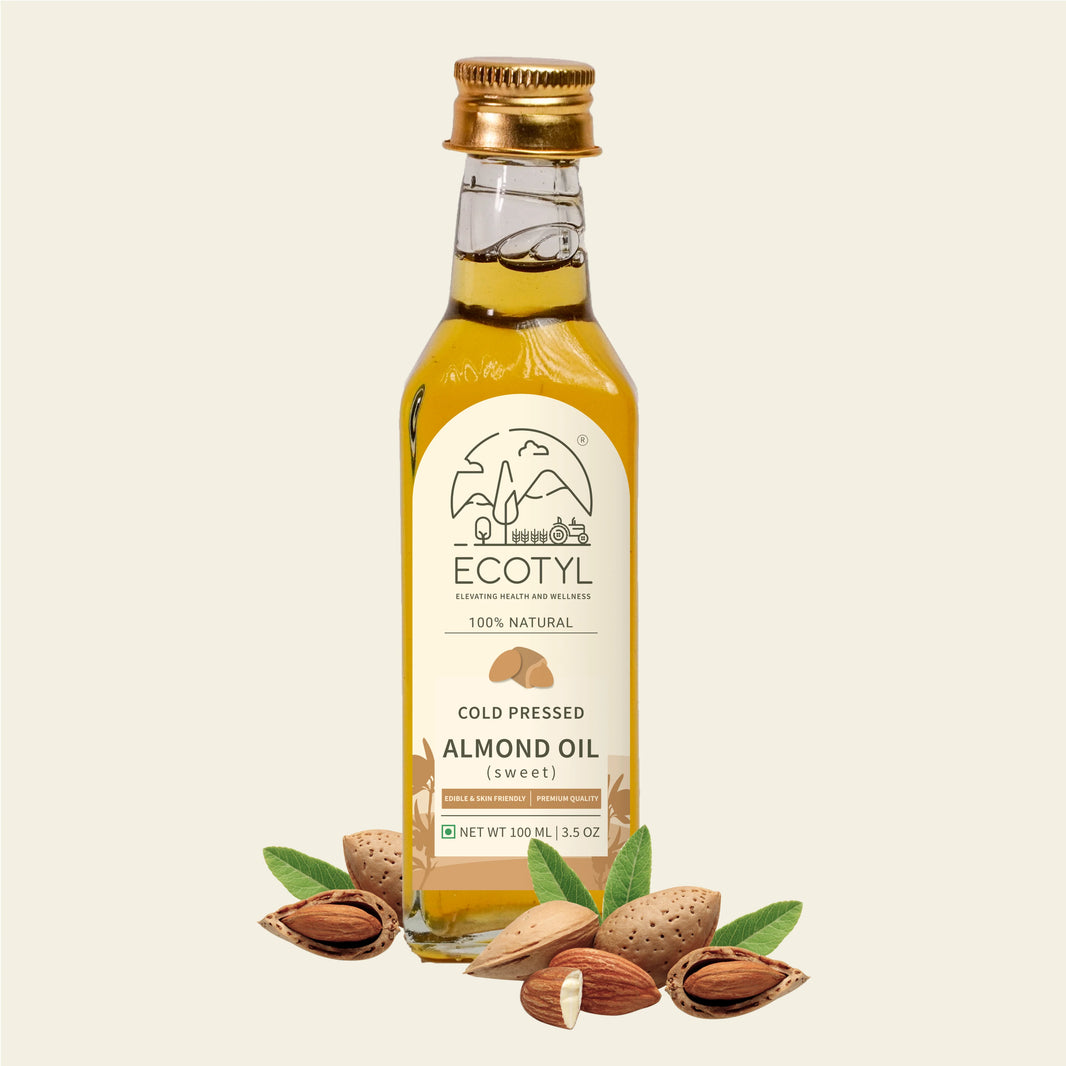 ALMONDOIL1_Cold-Pressed Almond Oil (Sweet) | Ecotyl