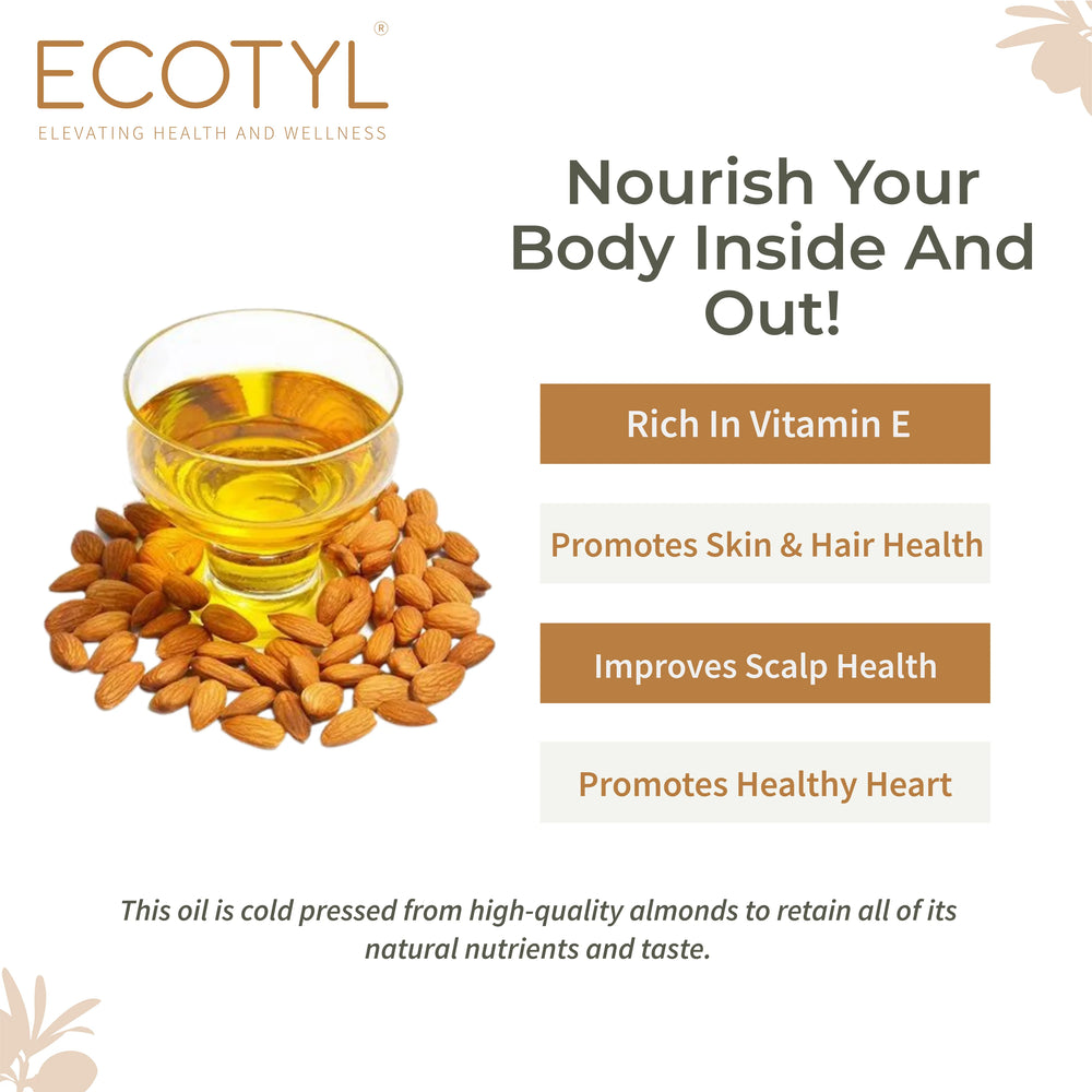 ALMONDOIL2-Cold-Pressed Almond Oil (Sweet) | Ecotyl