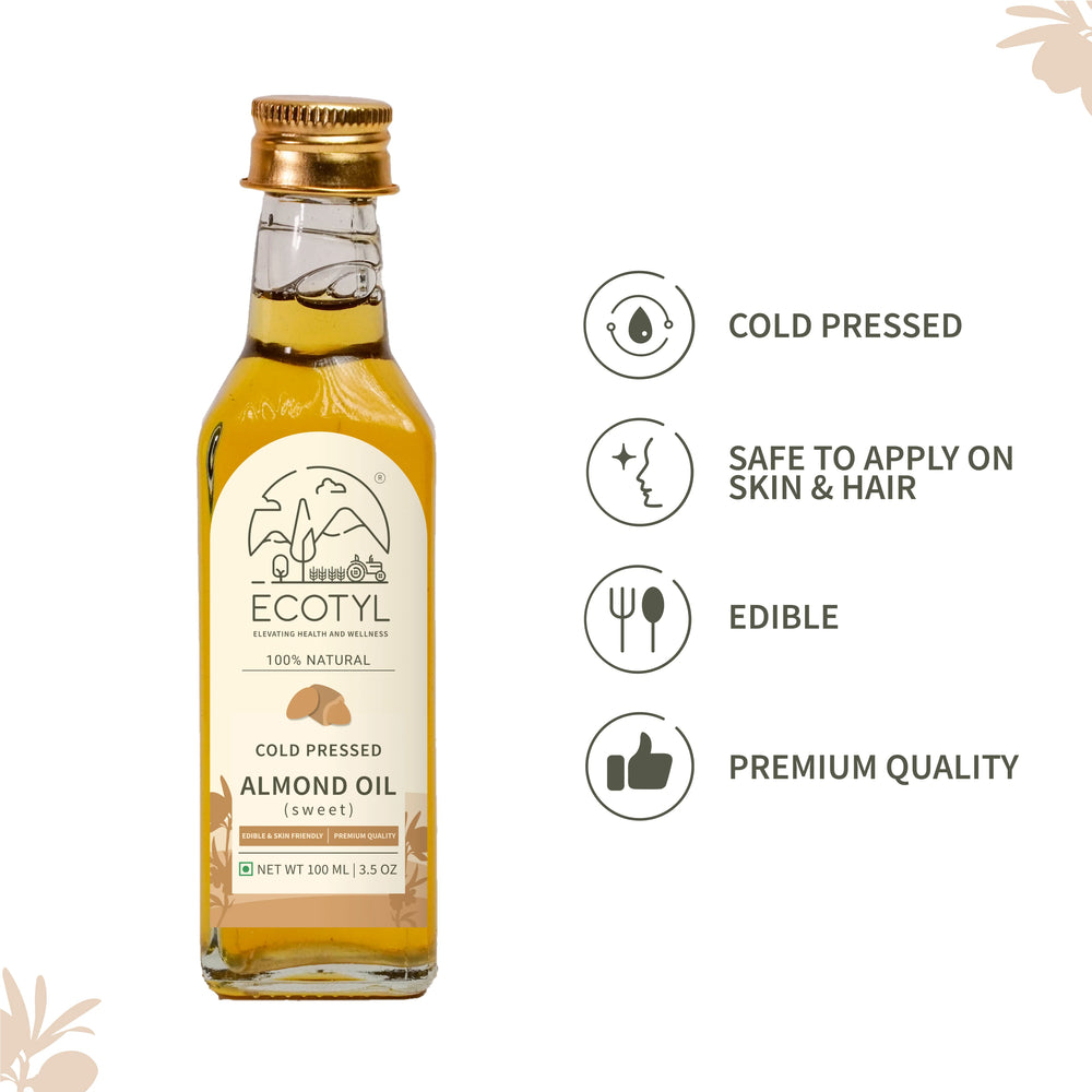 ALMONDOIL3-Cold-Pressed Almond Oil (Sweet) | Ecotyl