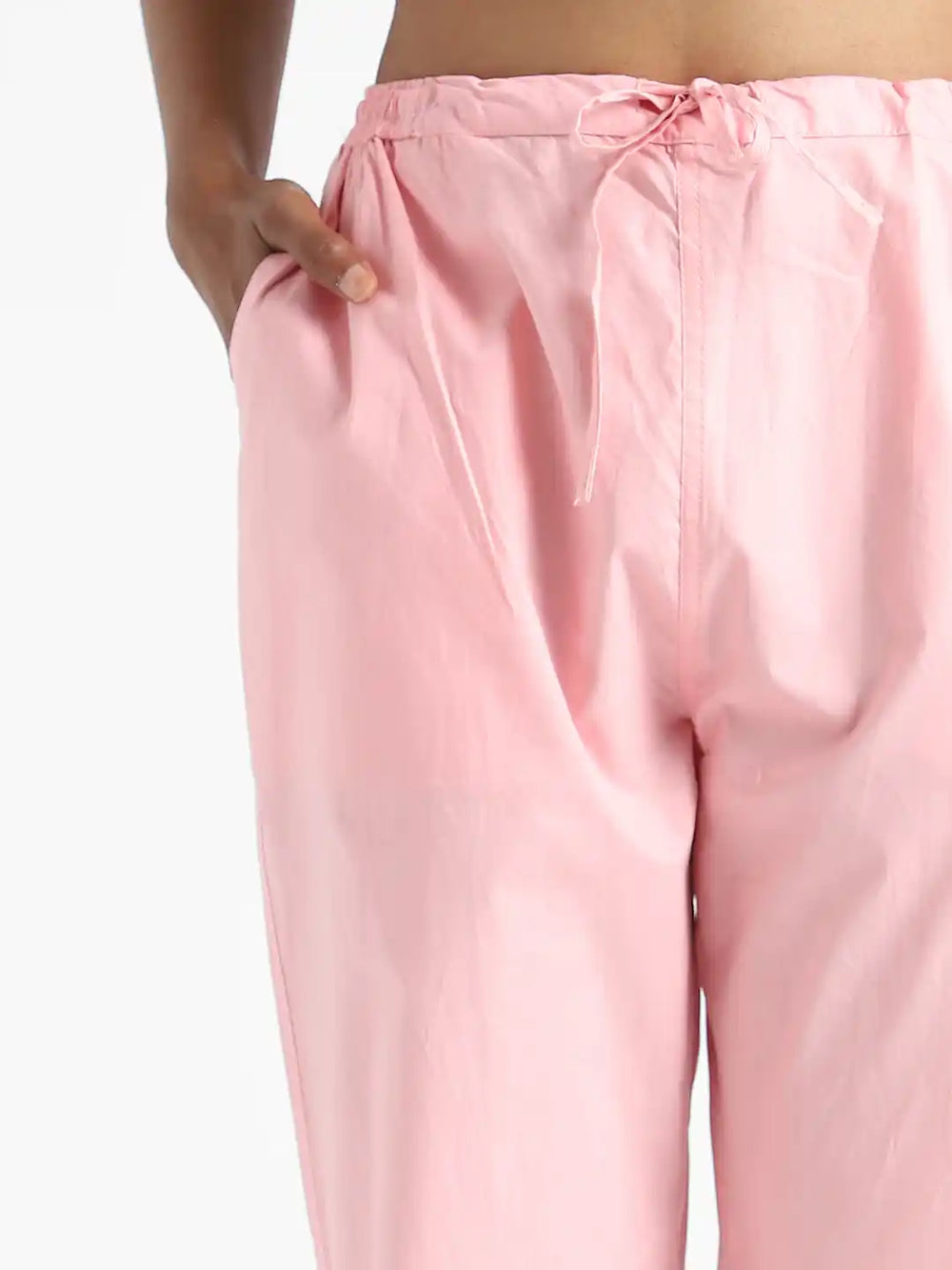 Apparel-Earthbased.in_Organic Cotton & Natural Dyed Womens Rose Pink Color Slim Fit Pants_04