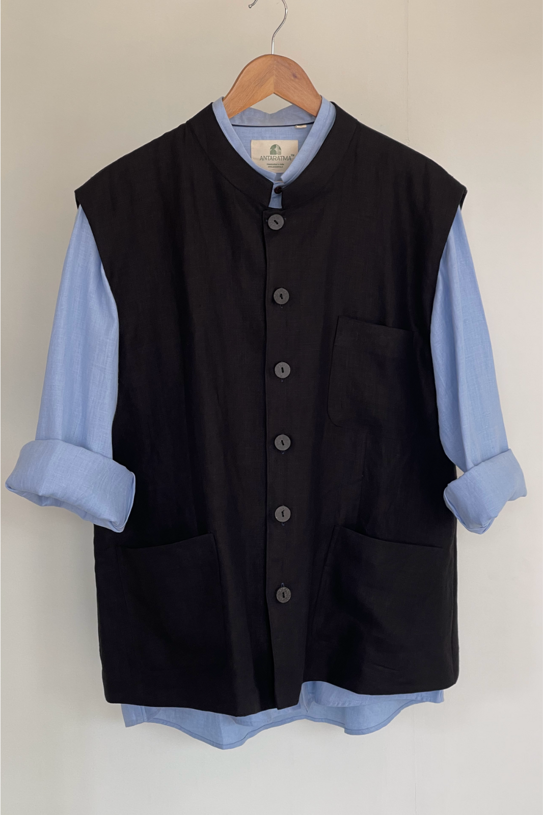 The Eternal Nehru Jacket in Hemp