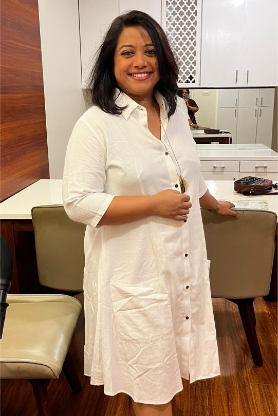 Shirt Dress in Ayurvedic Cotton