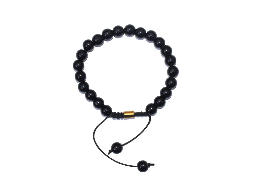 Natural Certified Onyx Bracelet For Protection, Health and Balance