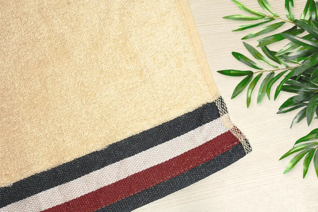 Bamboo Bath Towel - Cream