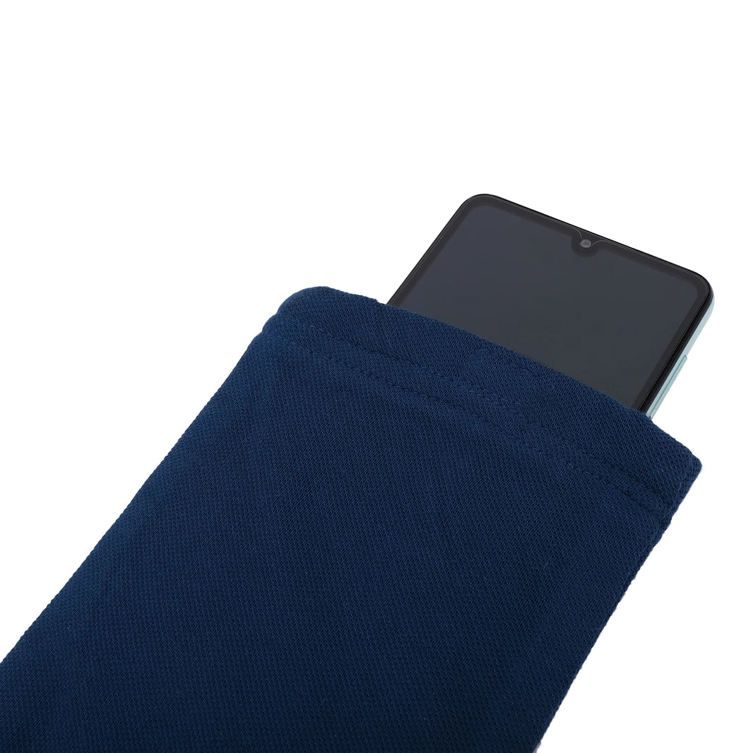 Bamboo _Fabric_ Anti-bacterial _Navy_ Mobile _Pouch_001