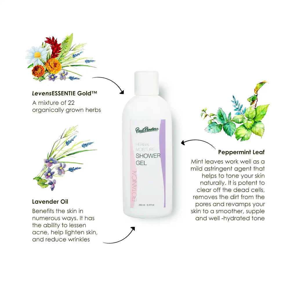 Herbal Moisture Natural Shower Gel