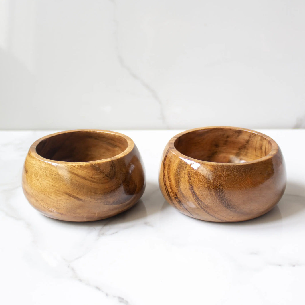 Bulgy Flat Bowl (Set of 2)