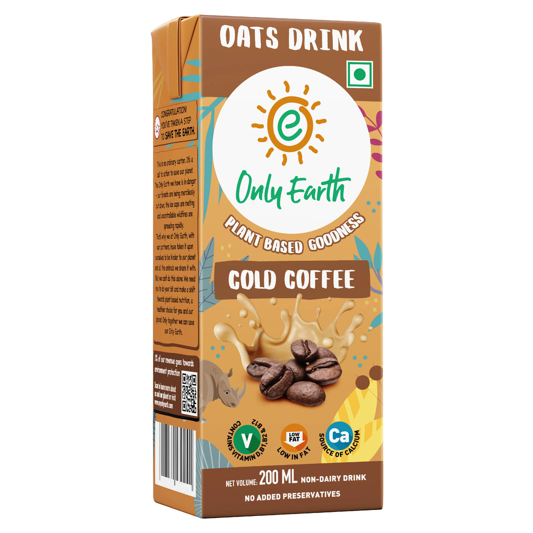 Oats Shake | Cold Coffee by Only Earth