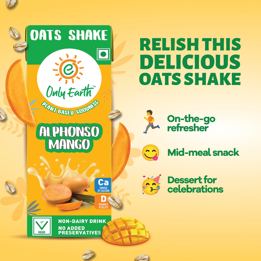 Oats Shake | Alphonso Mango by Only Earth