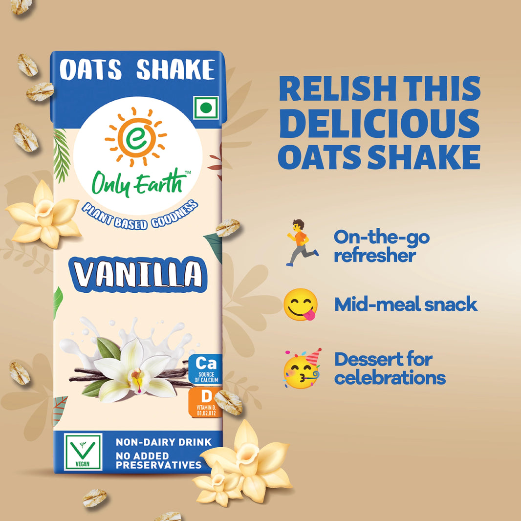 Oats Shake | Vanilla by Only Earth