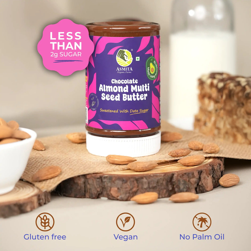 Almond Multiseed Chocolate Butter - 300g