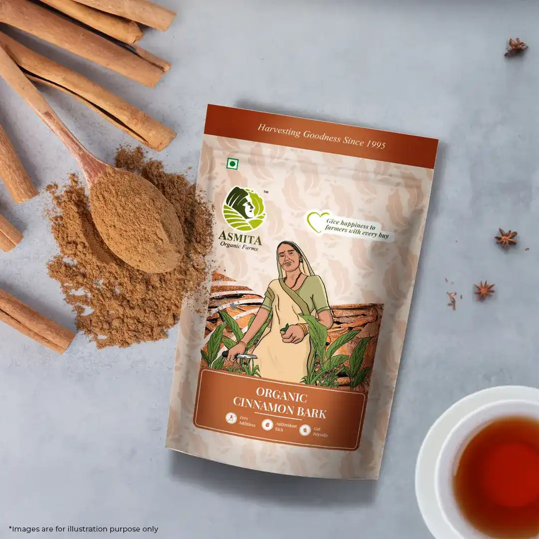 Organic Cinnamon Bark | Dalchini - 50 gm