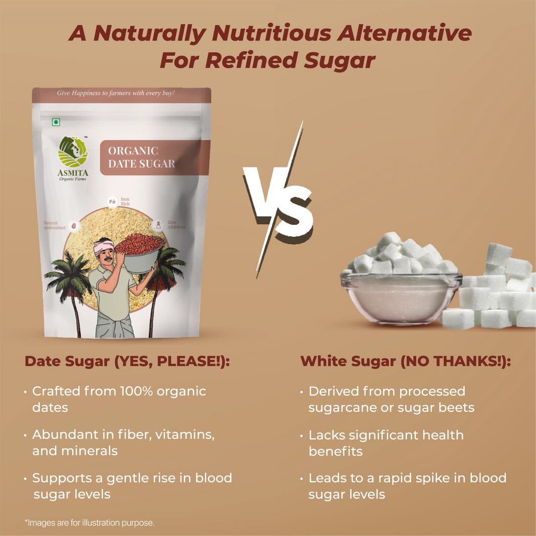 Organic Date Sugar | Dry Date Powder