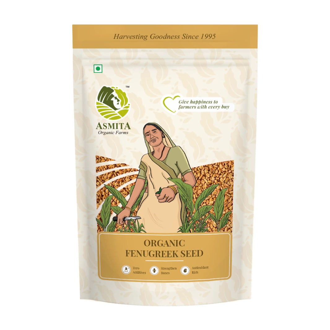 Organic Fenugreek Seed | Methi - 100 gm | Pack of 3