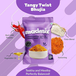 Best Jowar Bhujia Tangy Twist | Pack of 10 | earthbased.in | 04