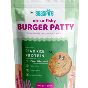 Best MockMeat-Earthbased_Seaspire's oh-so-fishy Burger Patty (220 gms)