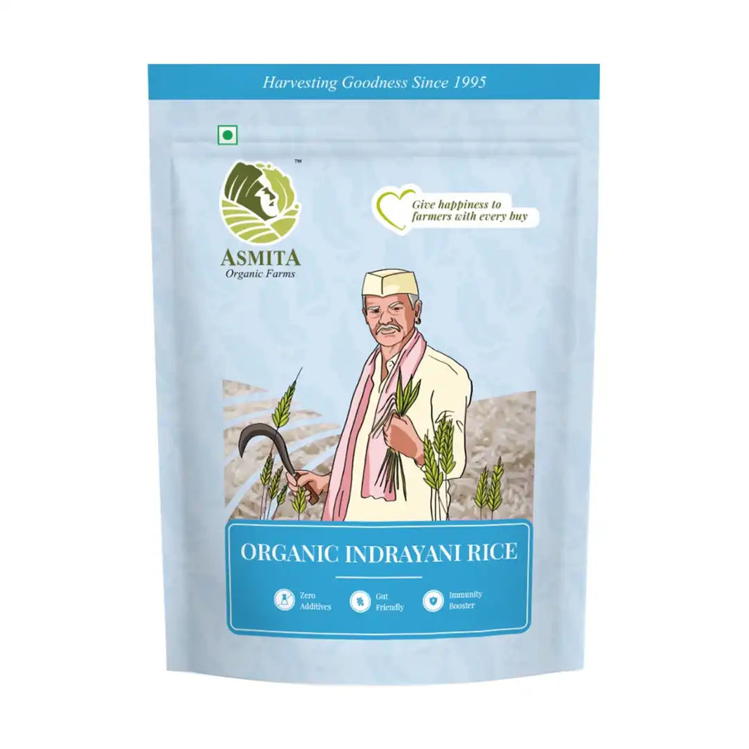 Organic Indrayani Rice - 1 kg