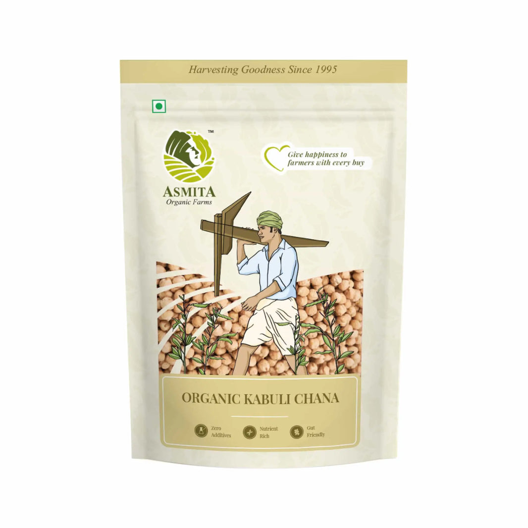 Organic Kabuli Chana | Chickpea - 500 gm