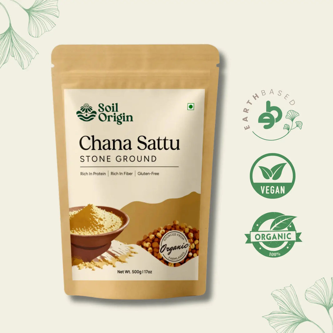 Chana Sattu Atta (Stone Ground)