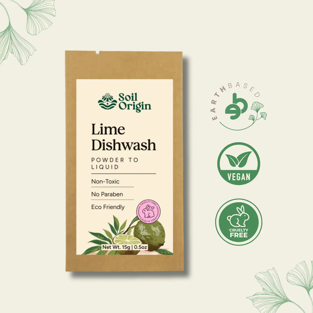 Powder to Liquid Dishwash (Lime)