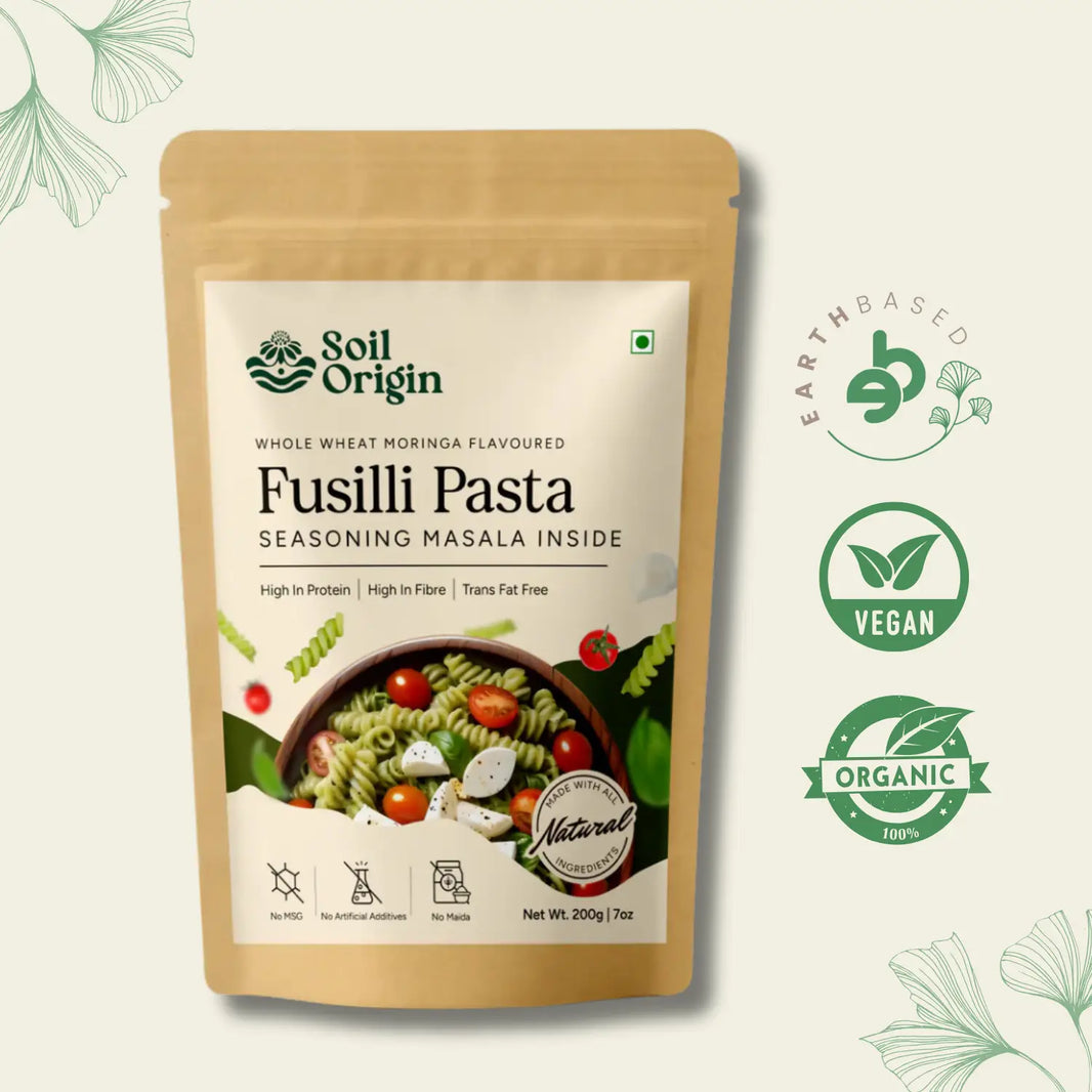 Moringa Wheat Pasta(Seasoning Masala Inside)