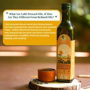 Organic Cold Pressed Sunflower Oil