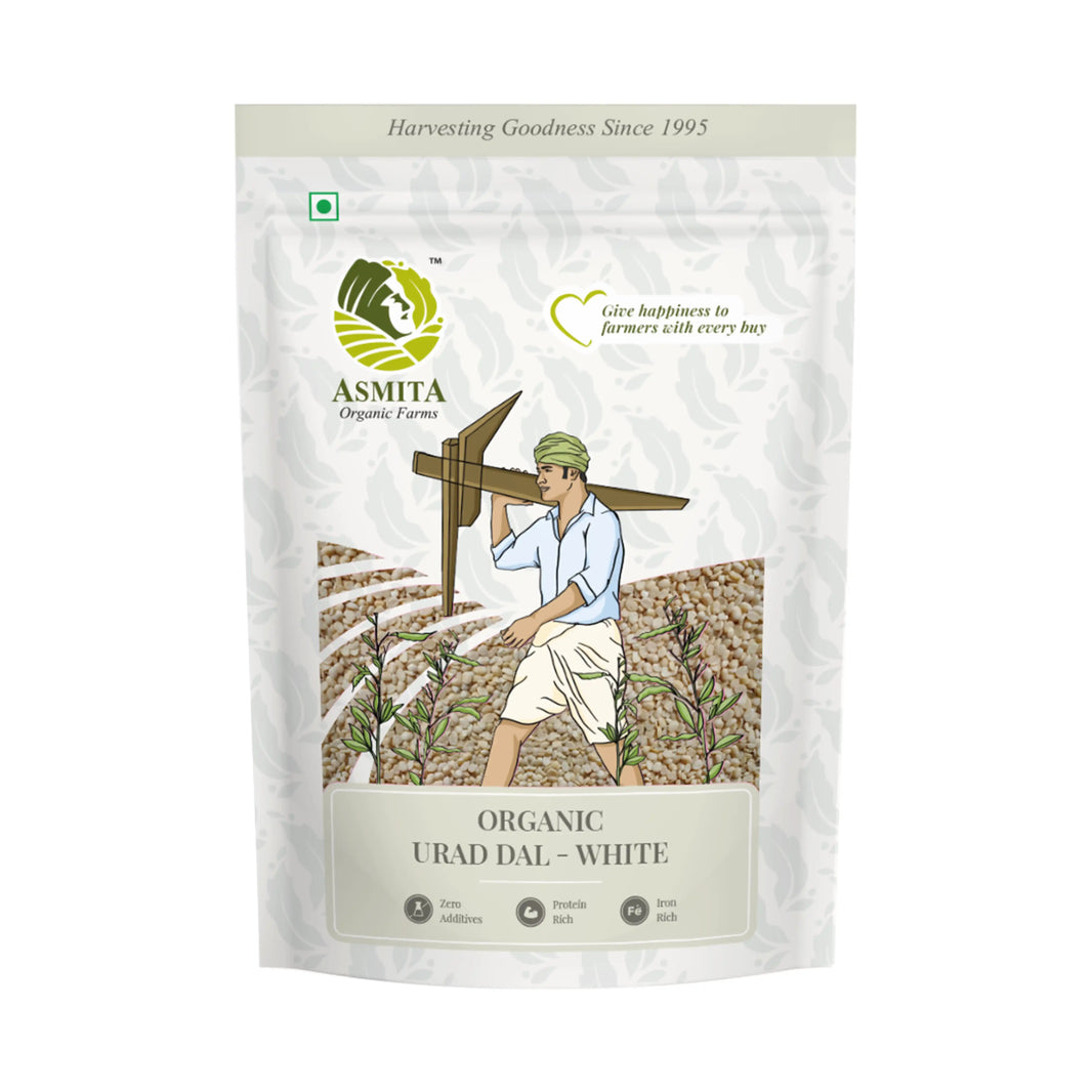 Organic Urad Dal - White - 500g