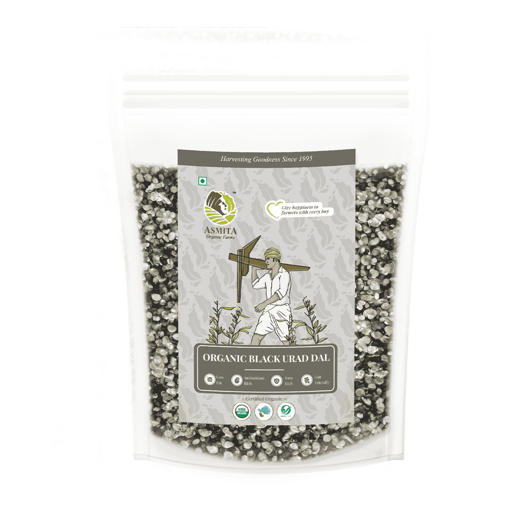 Organic Urad Dal - Black - 500g