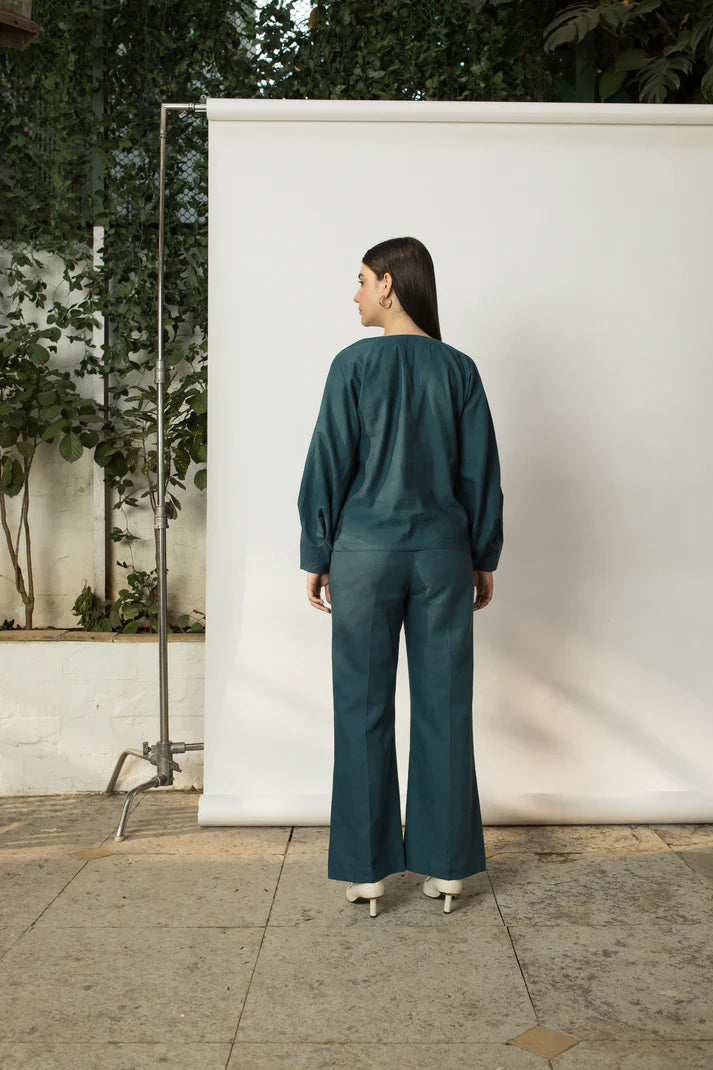 Best Vegan Clothing | Boot-Leg Pants |  Anushe Pirani | earthbased.in | 02