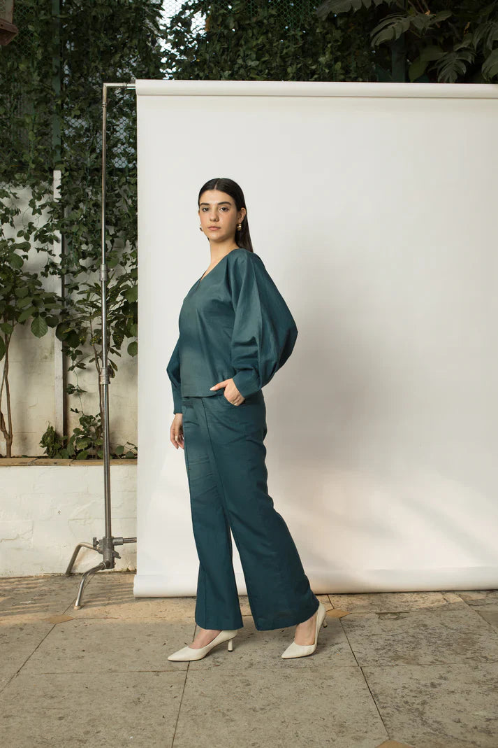 Best Vegan Clothing | Boot-Leg Pants |  Anushe Pirani | earthbased.in | 04