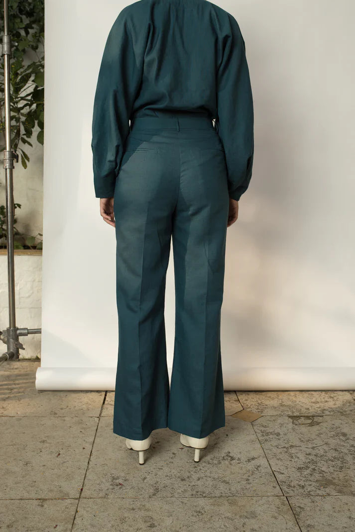 Best Vegan Clothing | Boot-Leg Pants |  Anushe Pirani | earthbased.in | 05