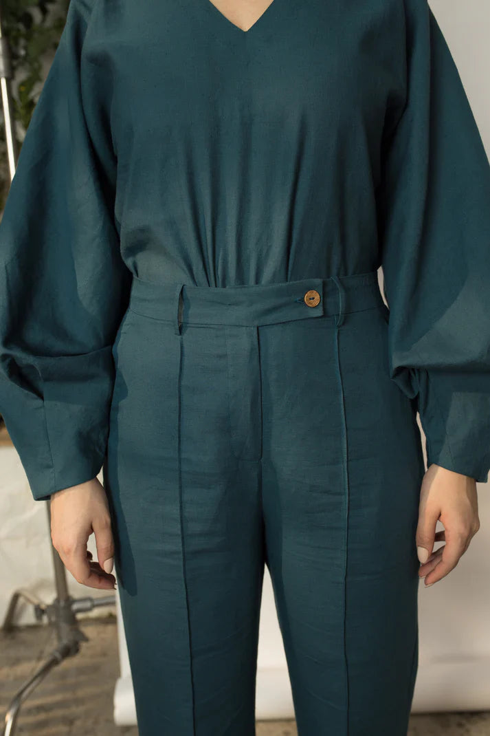 Best Vegan Clothing | Boot-Leg Pants |  Anushe Pirani | earthbased.in | 06