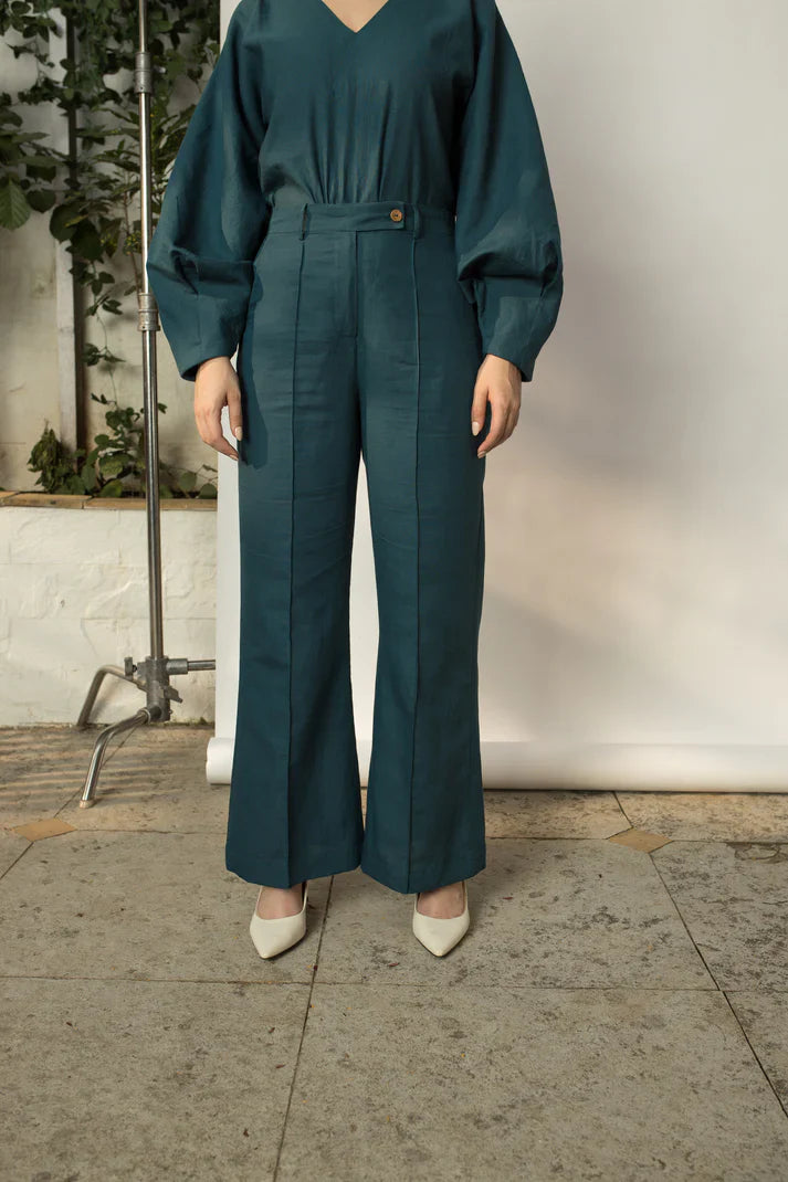 Best Vegan Clothing | Boot-Leg Pants |  Anushe Pirani | earthbased.in | 07