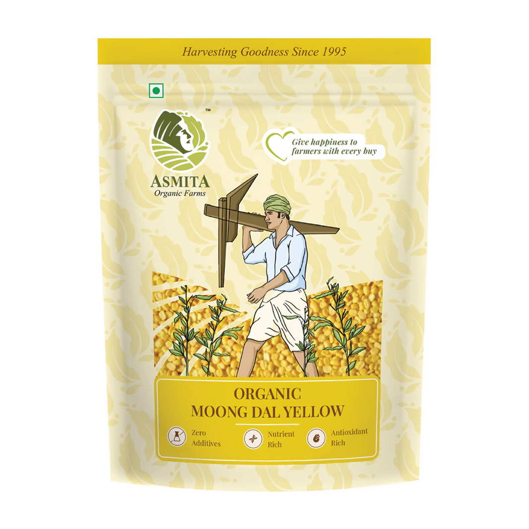 Organic Moong Dal-Yellow - 1 kg